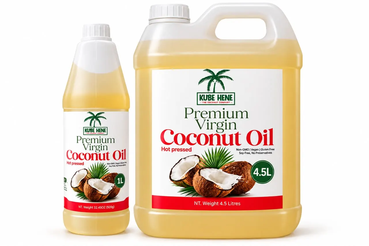 Premium Virgin Coconut Oil (Hot-Pressed)